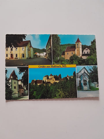 AK Grüße aus Haßbach.