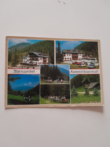 AK Trattenbach. Alpengasthof Kummerbauer-Stadl.