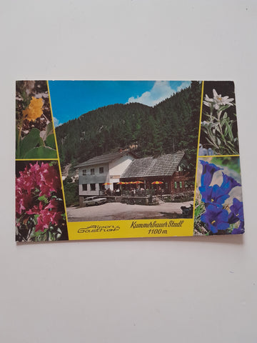 AK Trattenbach. Alpengasthof Kummerbauer-Stadl.