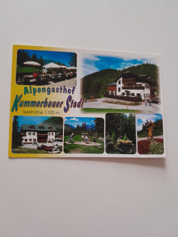 AK Trattenbach. Alpengasthof Kummerbauer-Stadl.