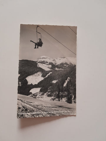 AK Semmering: Sessellift auf den Hirschenkogel. (1960)