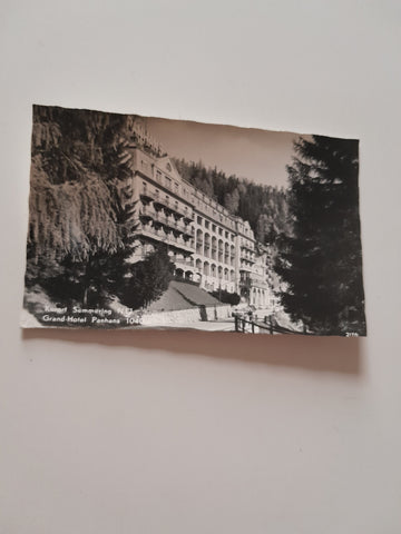 AK Semmering. Grand Hotel Panhans.
