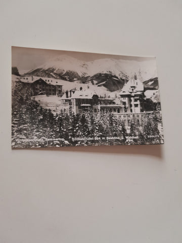 AK Semmering. Südbahnhotel u. Waldhof.