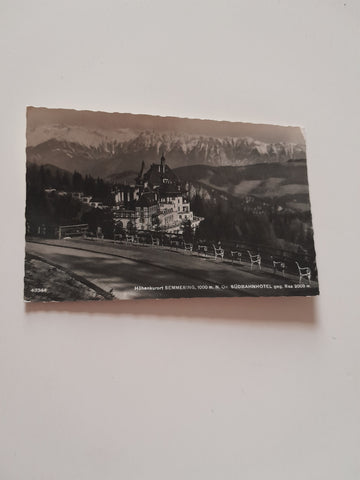 AK Semmering. Südbahnhotel. (1960)