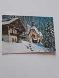 AK Semmering. Pfarrhof und Kircherl am Hochweg.