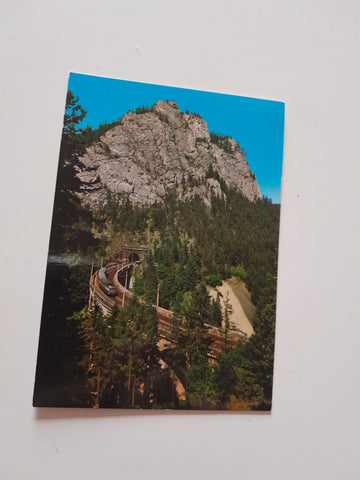 AK Semmering. Viadukt Kalte Rinne mit Polleroswand.