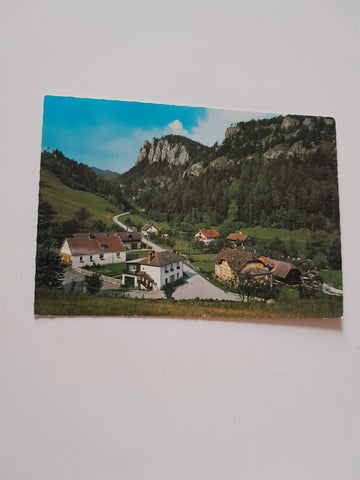 AK Semmering - Adlitzgraben gegen Polleroswand.