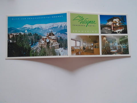 AK Semmering. Panorama Hotel Wagner. Hochstraße 267.