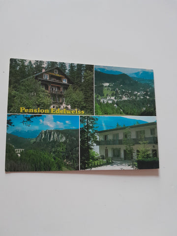 AK Semmering. Pension Edelweiss. Hochstraße 57.
