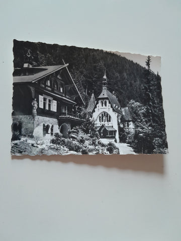 AK Semmering. Pfarrhof und Kircherl.