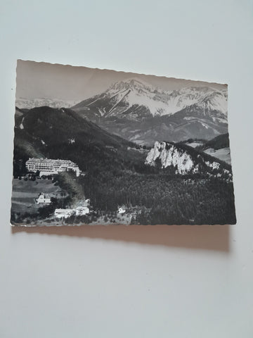 AK Semmering. Kurhaus gegen Rax. (1959)