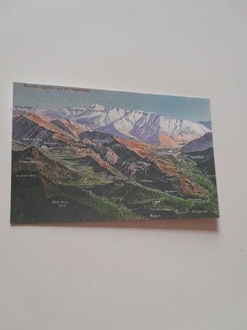 AK Semmering aus der Vogelschau. (Reprint)