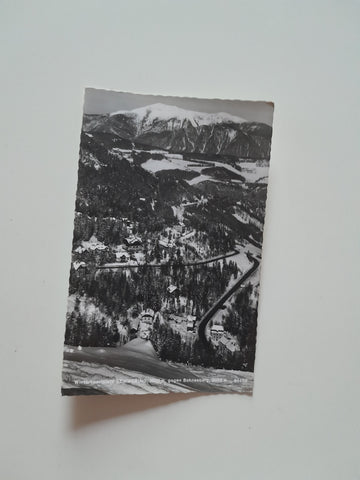 AK Semmering gegen Schneeberg. (1968)