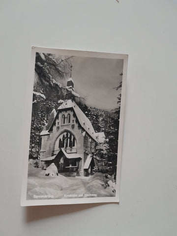 AK Semmering. Kirchlein am Hochweg.