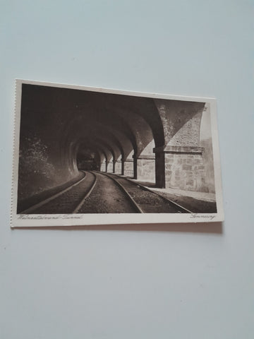 AK Semmering. Weinzettelwand-Tunnel. (1924)