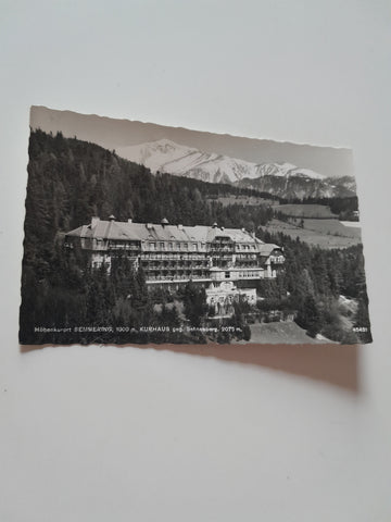 AK Semmering. Kurhaus geg. Schneeberg. (1959)