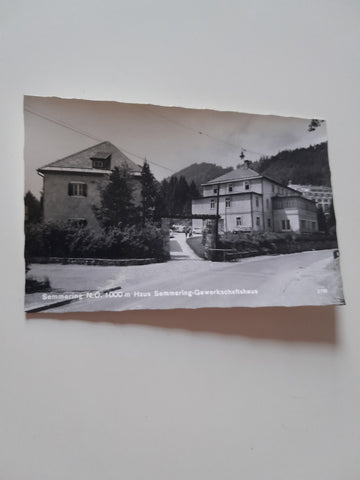 AK Semmering. Haus Semmering-Gewerkschaftshaus.