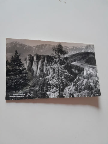 AK Semmering. Polleroswand m. Rax.