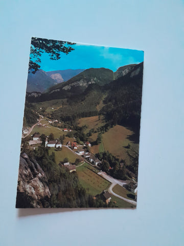 AK Naßwald. Hemat des Raxkönigs Georg Hubmer.