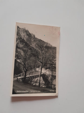 AK Höllentalmotiv Rechenbrücke.