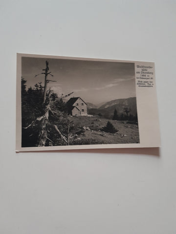 AK Waldfreundehütte am Obersberg bei Schwarzau im Gebirge.