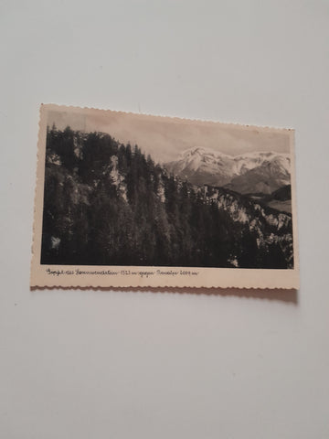 AK Gipfel des Sonnwendstein gegen Raxalpe. (1936)