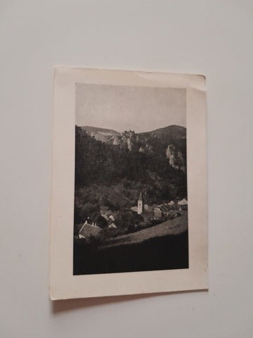 AK Schottwien. Ruine Klamm.
