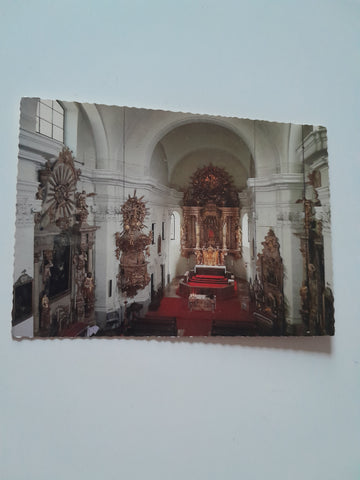 AK Maria Schutz am Semmering. Wallfahrtskirche mit barockem Hochaltar.