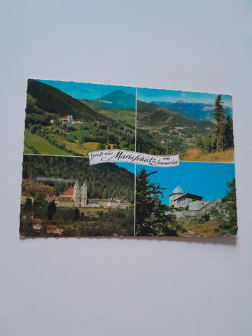 AK Gruß aus Maria Schutz am Semmering.