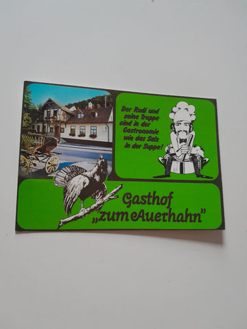 AK Maria Schutz 23. Gasthof zum Auerhahn. Rudolf Rumpler.