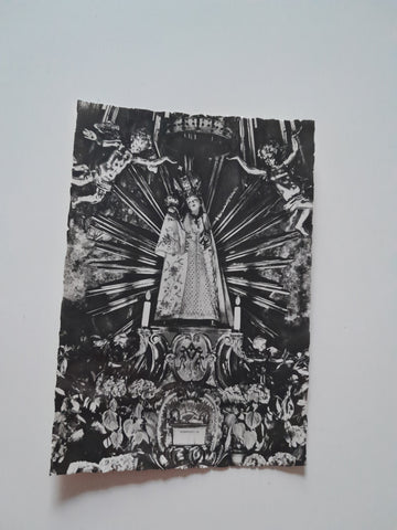 AK Wallfahrtskirche Maria Schutz am Semmering. Gnadenbild am Hochaltar.