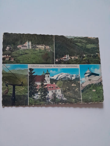 AK Gruss aus Maria Schutz am Semmering.