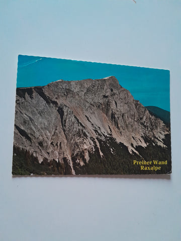 AK Preiner Wand. Raxalpe.