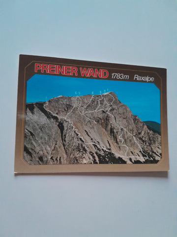 AK Preiner Wand. Raxalpe.