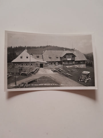 AK Gaberlhaus. Stubalpe. (1938)