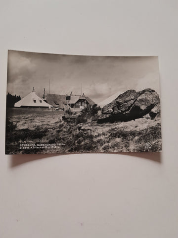 AK Stubalpe Gaberlhaus. (1934)