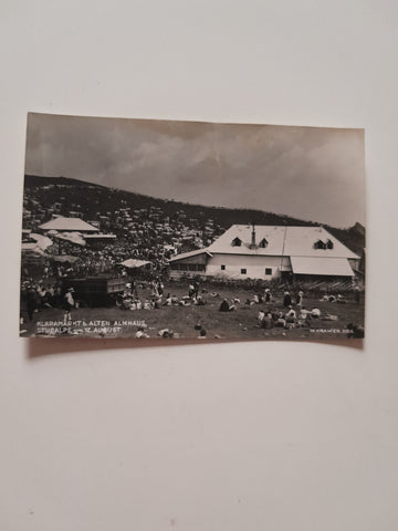 AK Klaramarkt beim Alten Almhaus. Stubalpe am 12. August.