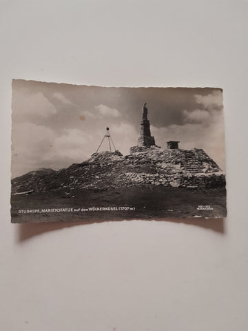 AK Stubalpe Marienstatue auf dem Wölkerkogel.