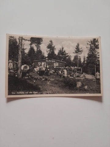 AK Vier Torhütte auf der Pack.