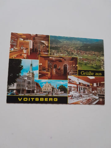 AK Grüße aus Voitsberg. Walter Vadlau Feinkost. Hauptplatz 28a.