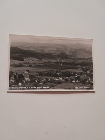 AK Voitsberg Ausblick v.d. Ruine gegen Westen.