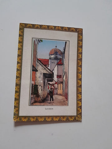 AK Alt-Leoben um 1910. Zellergasse.