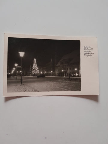 AK Leoben. Hauptplatz (Weihnachten)
