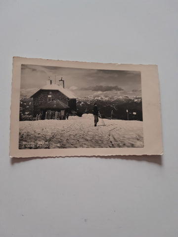 AK J. Hans Prosl Schutzhaus a.d. Mugel. Österreichischer Touristenklub. (1932)