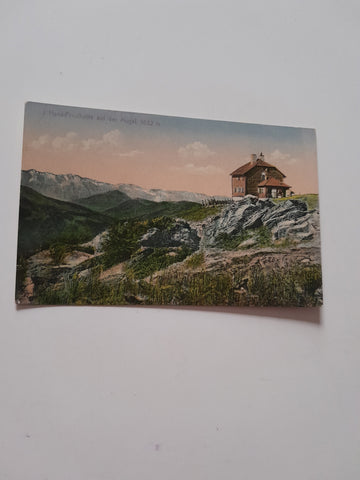 AK J. Hans Prosl Schutzhaus a.d. Mugel. Österreichischer Touristenklub. (1922)