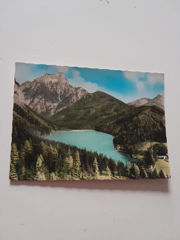 AK Leopoldsteinersee mit Pfaffenstein.