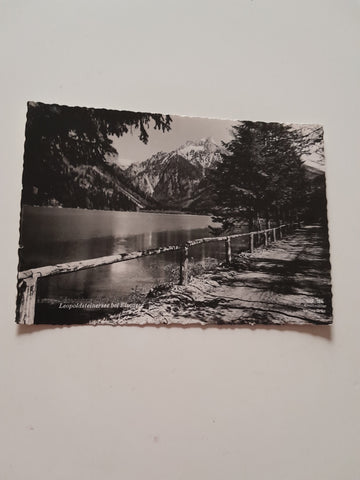 AK Leopoldsteinersee bei Eisenerz. (1954)
