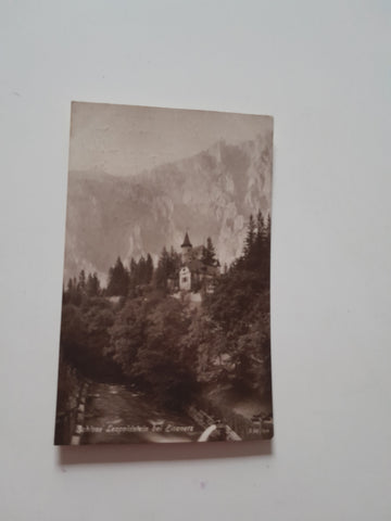 AK Schloß Leopoldstein bei Eisenerz. (1923)