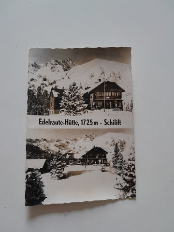 AK Edelraute Hütte - Schilift.