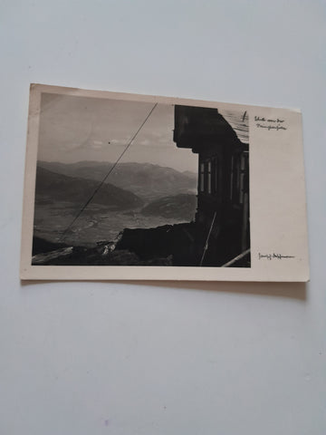 AK Blick von der Steinplanhütte.